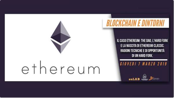 07-03-2019 - Blockchain e Dintorni